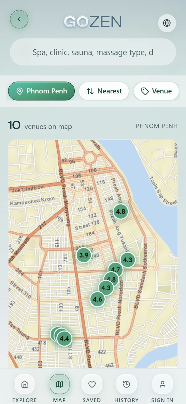 Map view